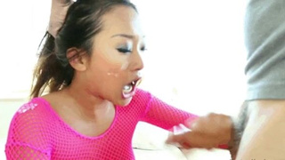 Deepthroat Asian GIF