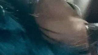 Spit Slow Sloppy POV Gagging Face Fuck Ebony Couple Ebony Choking Blowjob GIF