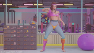 Brigitte's Gym [Baron strap]