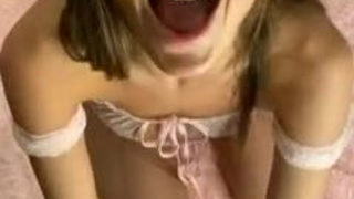 OnlyFans Lana Rhoades Deepthroat Blowjob BBC GIF