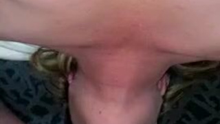 Sucking Face Fuck Deepthroat Cock Blowjob Big Tits Big Dick GIF