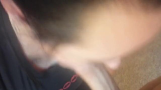 Step-Mom POV Gagging Face Fuck Deepthroat CFNM Blowjob Big Dick GIF