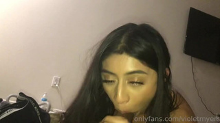 Sloppy Deepthroat Blowjob GIF