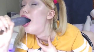 Dildo Deepthroat GIF