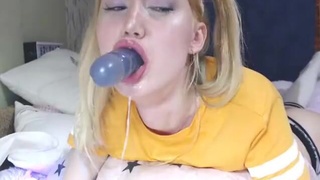 Dildo Deepthroat GIF