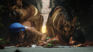 ZMSFM  Ana and Pharah with Dogs