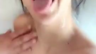 Gagging Deepthroat Blowjob GIF