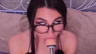 Dildo Deepthroat GIF