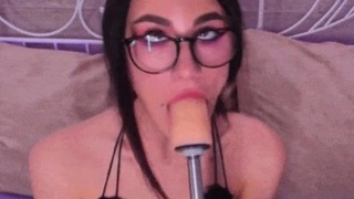 Dildo Deepthroat GIF