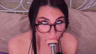 Dildo Deepthroat GIF