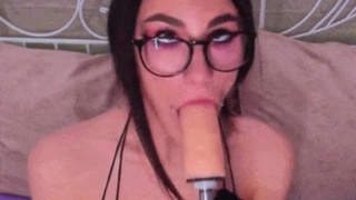 Dildo Deepthroat GIF