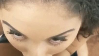 Latina Deepthroat Blowjob BBC GIF