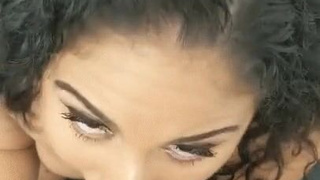 Latina Deepthroat Blowjob BBC GIF