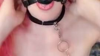 Spit Kinky Ball Gagged GIF