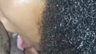 Thick Sloppy Nerd Natural Tits Natural Homemade Ebony Couple Ebony Deepthroat Cute College Blowjob Amateur Afro GIF