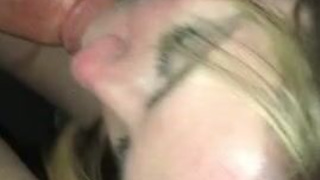 Sucking Face Fuck Deepthroat Cock Blowjob Big Dick GIF