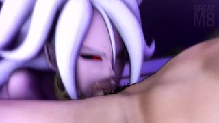 SFM Hardcore Deepthroat Cum Swallow Cum In Mouth Cartoon Blowjob GIF