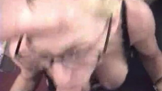 Gagging Deepthroat Cum In Mouth GIF