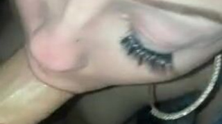 Petite OnlyFans MILF Hotwife Deepthroat Blowjob Big Dick BWC GIF