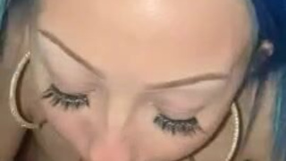 Petite OnlyFans MILF Hotwife Deepthroat Blowjob Big Dick BWC GIF