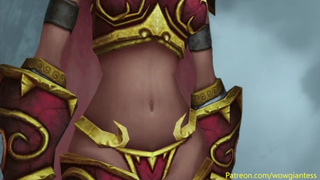 Alexstrasza?s Treat - Animation (giantess Vore)