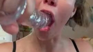 Toy Dildo Deepthroat GIF