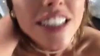 Pornstar Deepthroat Blowjob Behind The Scenes Adriana Chechik GIF