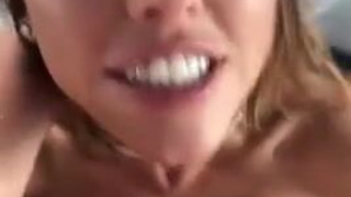 Pornstar Deepthroat Blowjob Behind The Scenes Adriana Chechik GIF