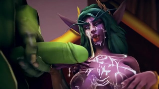 World Of Warcraft: Acabadas En La Cara De Tyrande, Orcos