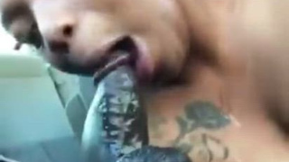 Sloppy Deepthroat Blowjob GIF