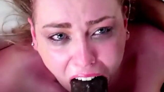 Gagging Face Fuck Deepthroat Choking Blowjob GIF