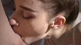 Teen Deepthroat Big Dick GIF