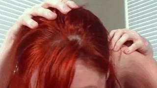 Redhead Deepthroat GIF