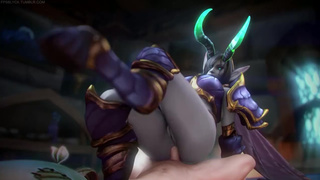 Warcraft Dreadlord Jaina Animation [3mins]