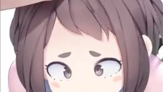 Hentai Deepthroat Big Dick GIF