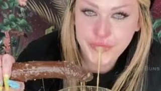 Gagging Fetish Extreme GIF