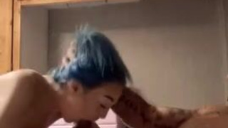 OnlyFans Interracial Hotwife Gagging Deepthroat Blowjob BBC GIF