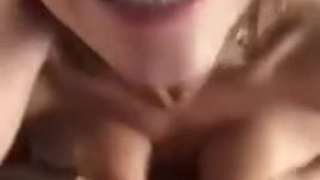 Deepthroat Cum Adriana Chechik GIF