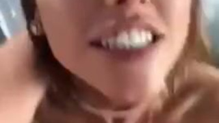 Deepthroat Cum Adriana Chechik GIF