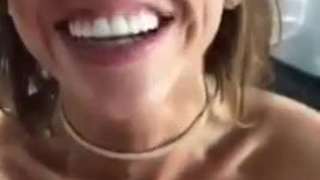 Deepthroat Cum Adriana Chechik GIF