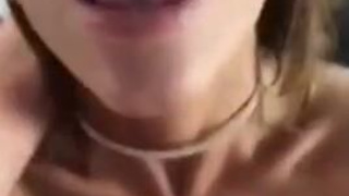 Deepthroat Cum Adriana Chechik GIF